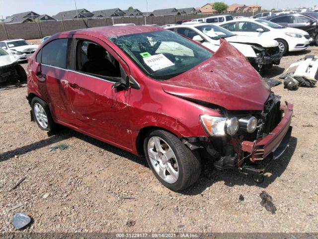 CHEVROLET SONIC 2014 1g1jc5sh2e4172146