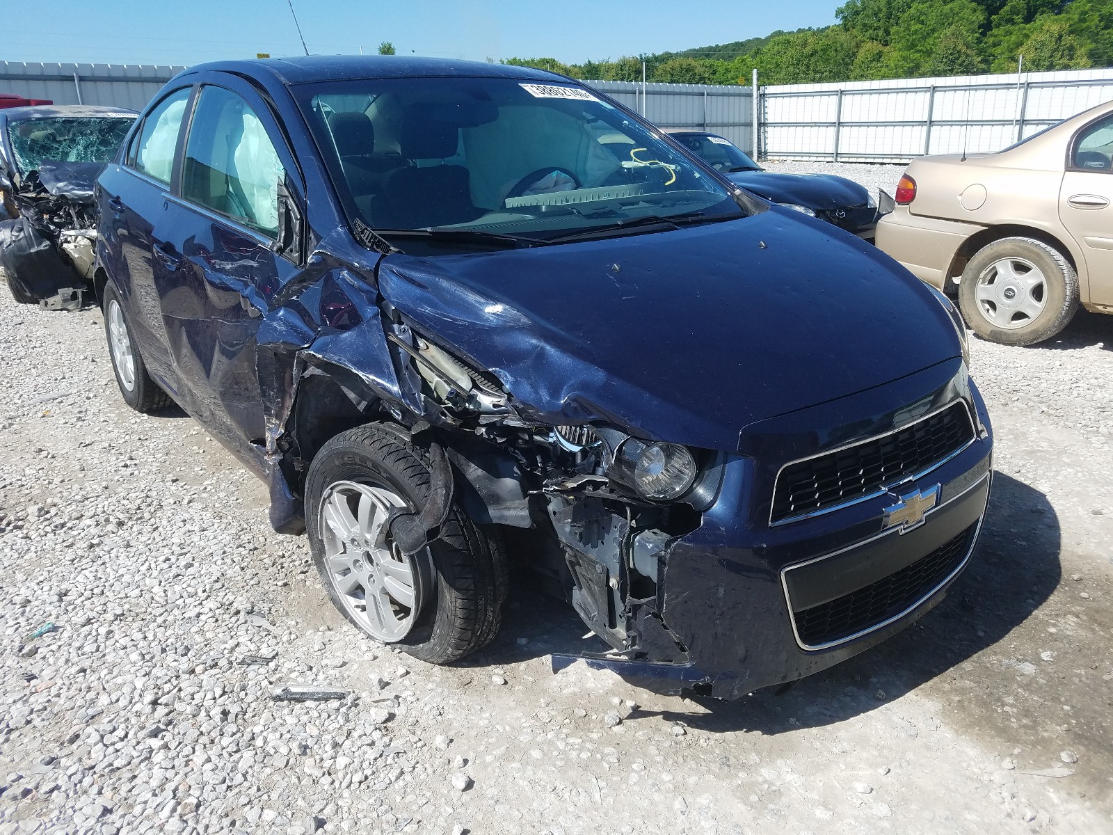 CHEVROLET SONIC LT 2015 1g1jc5sh2f4126043