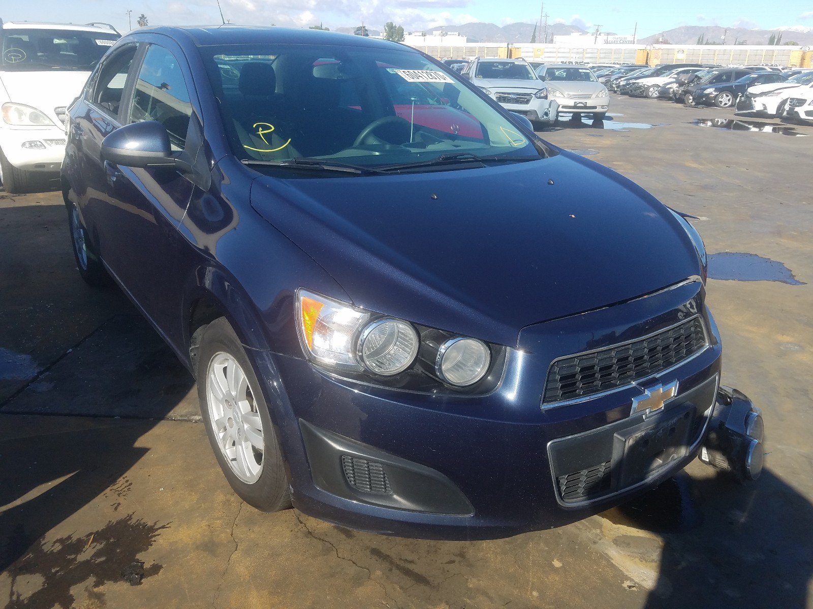 CHEVROLET SONIC LT 2016 1g1jc5sh2g4147797