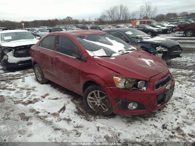 CHEVROLET SONIC 2012 1g1jc5sh4c4113581