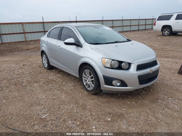 CHEVROLET SONIC 2012 1g1jc5sh4c4117615