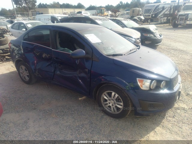 CHEVROLET SONIC 2012 1g1jc5sh4c4184814