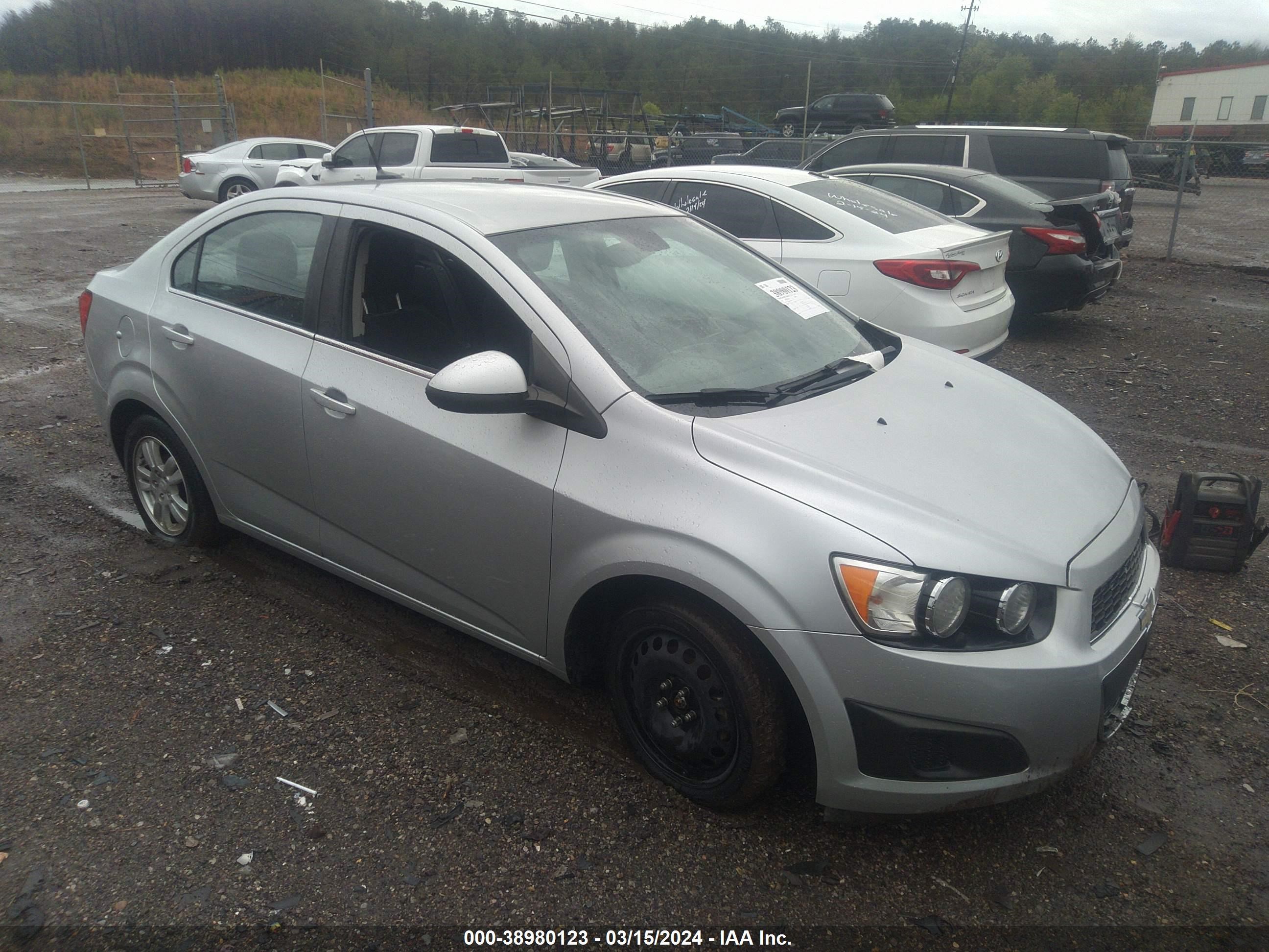 CHEVROLET SONIC 2013 1g1jc5sh4d4118426