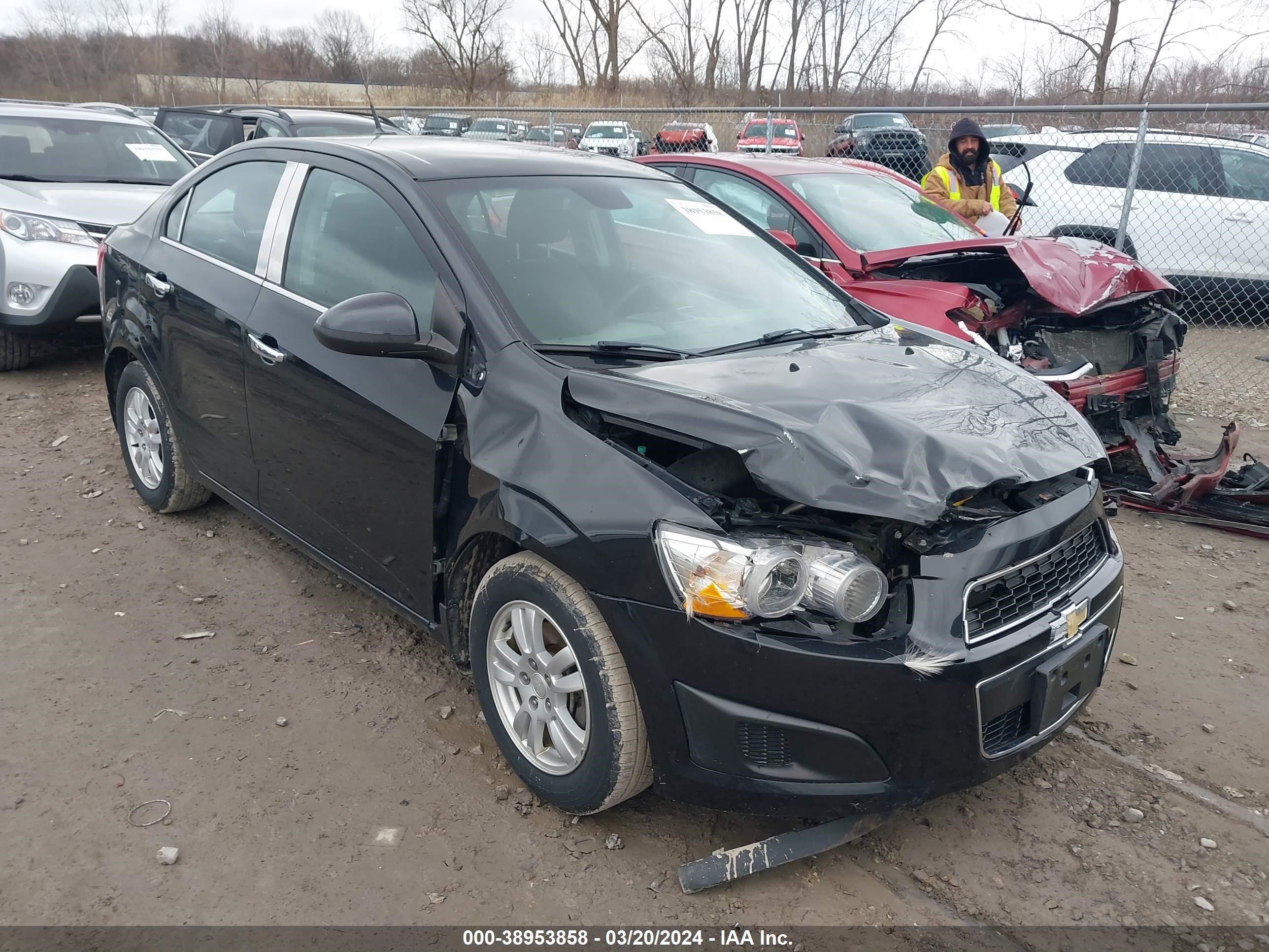 CHEVROLET SONIC 2013 1g1jc5sh4d4155220