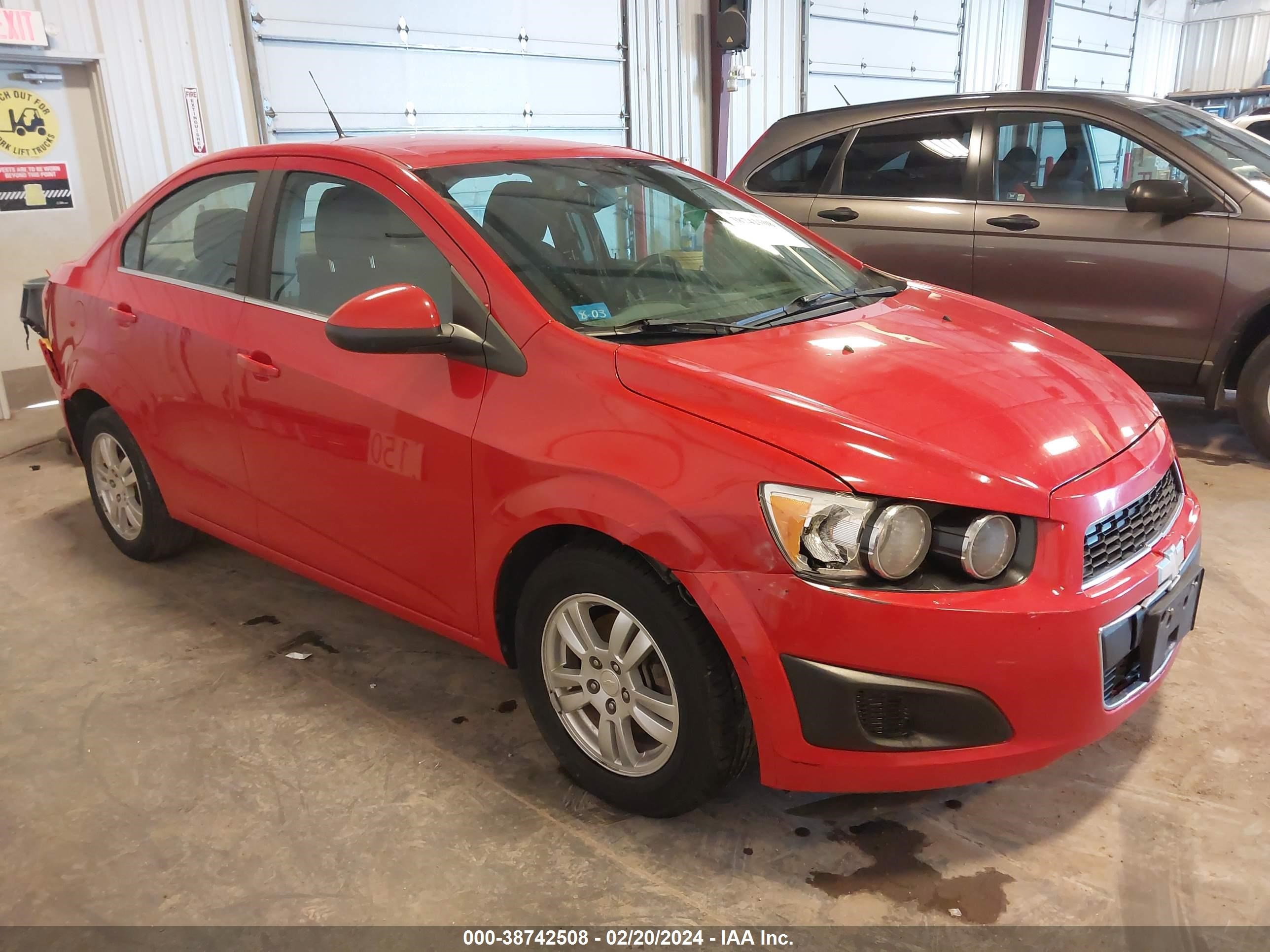 CHEVROLET SONIC 2013 1g1jc5sh4d4192610