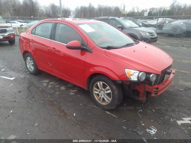 CHEVROLET SONIC 2013 1g1jc5sh4d4197807