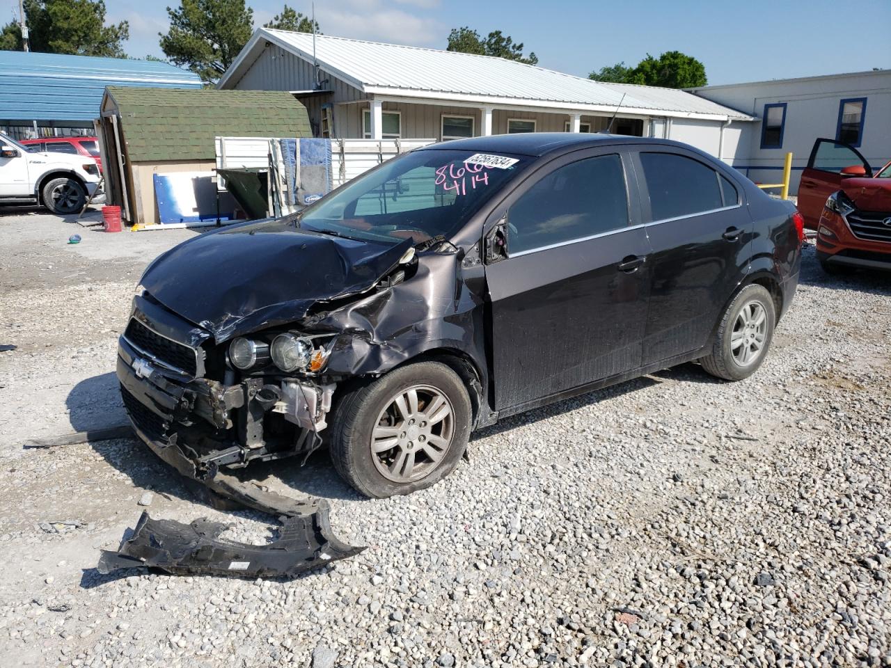 CHEVROLET SONIC 2013 1g1jc5sh4d4248660