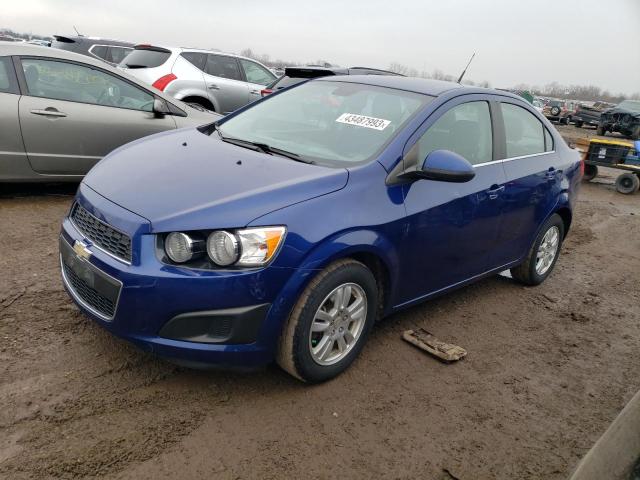 CHEVROLET SONIC LT 2013 1g1jc5sh5d4108911