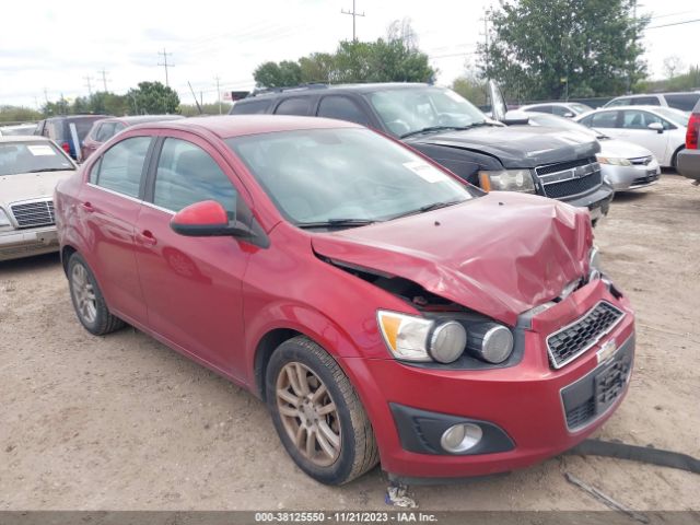 CHEVROLET SONIC 2013 1g1jc5sh5d4152181