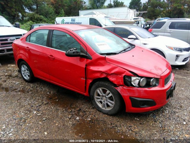 CHEVROLET SONIC 2012 1g1jc5sh6c4106230