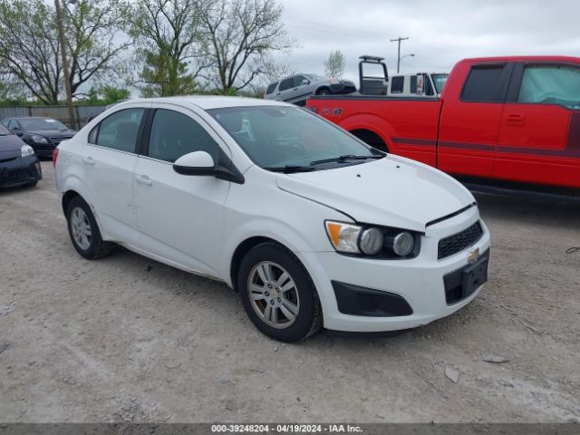 CHEVROLET SONIC 2012 1g1jc5sh6c4137039