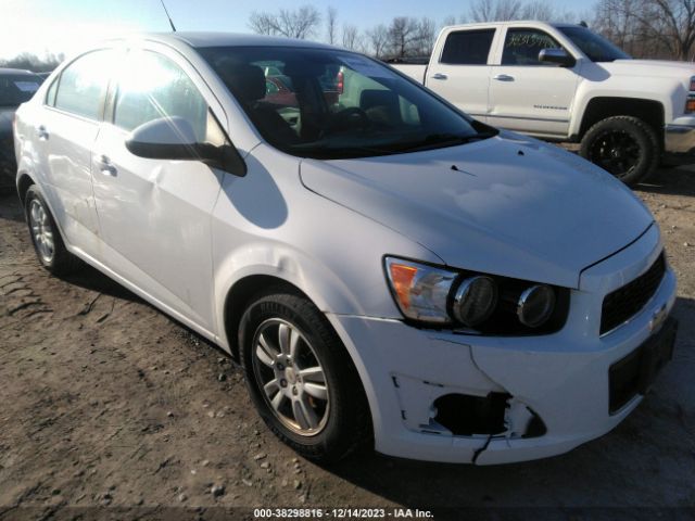 CHEVROLET SONIC 2012 1g1jc5sh6c4156514