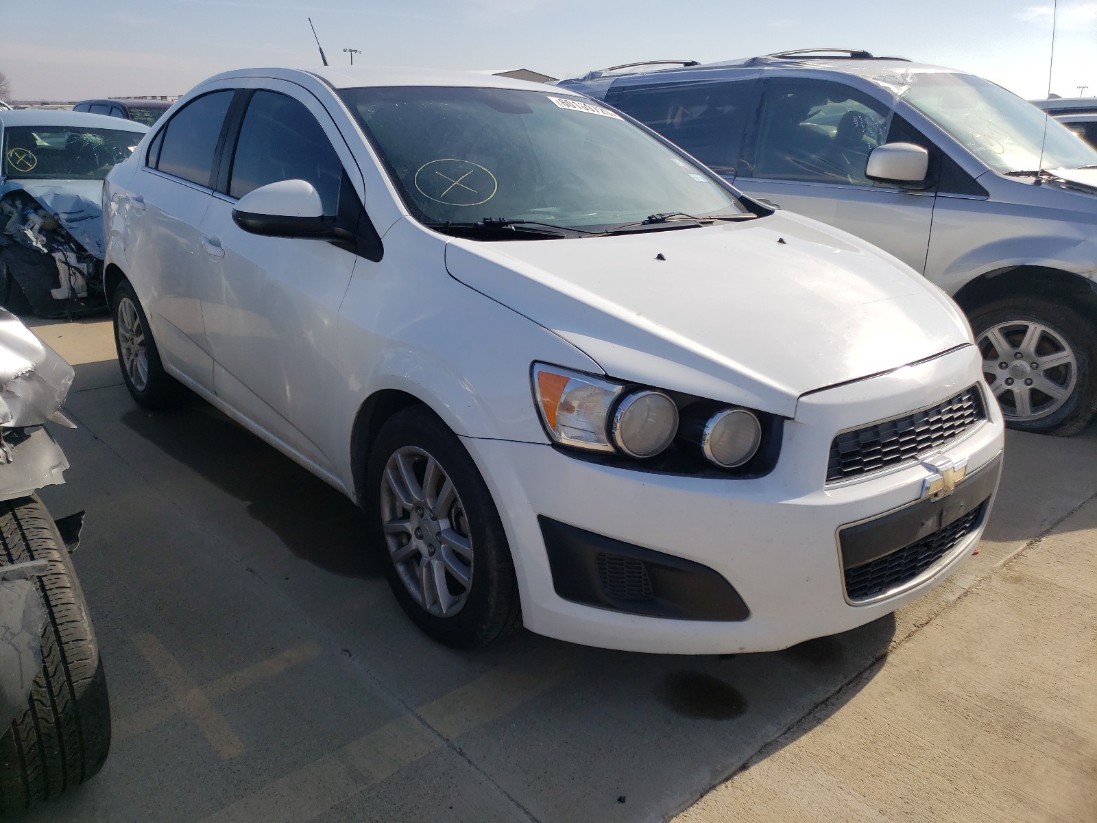 CHEVROLET SONIC LT 2013 1g1jc5sh6d4164453