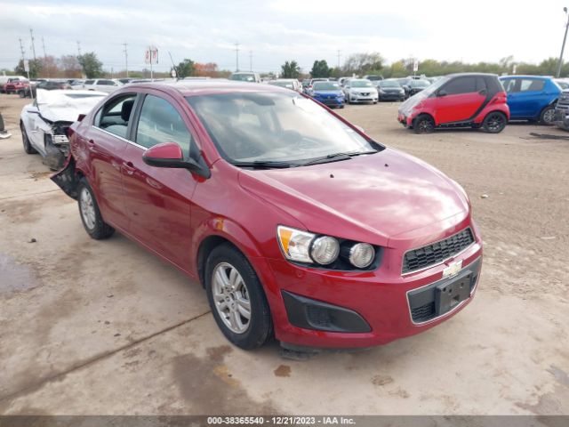 CHEVROLET SONIC 2013 1g1jc5sh6d4179535