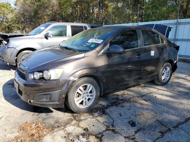 CHEVROLET SONIC LT 2014 1g1jc5sh6e4134631