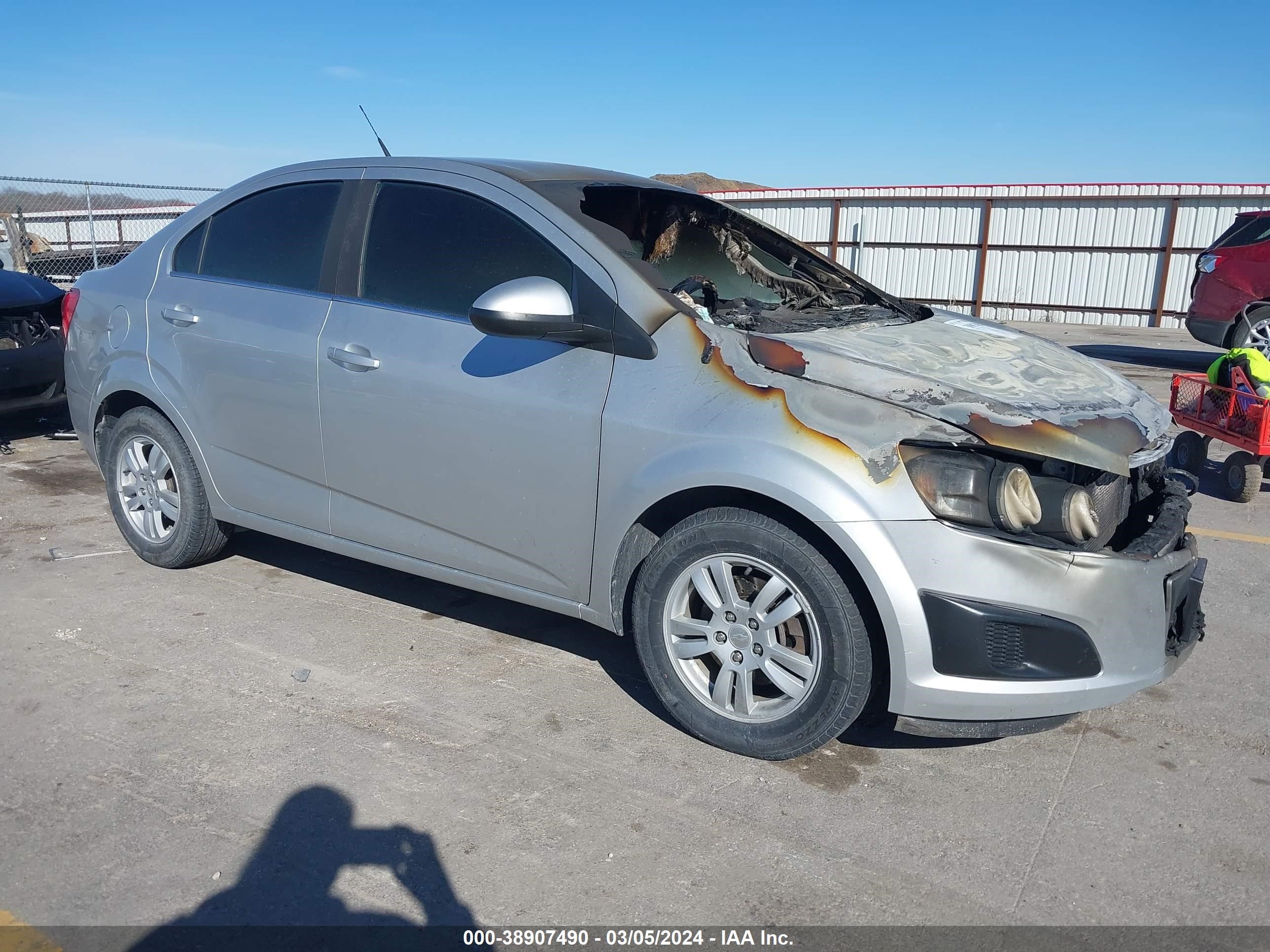 CHEVROLET SONIC 2014 1g1jc5sh7e4102626