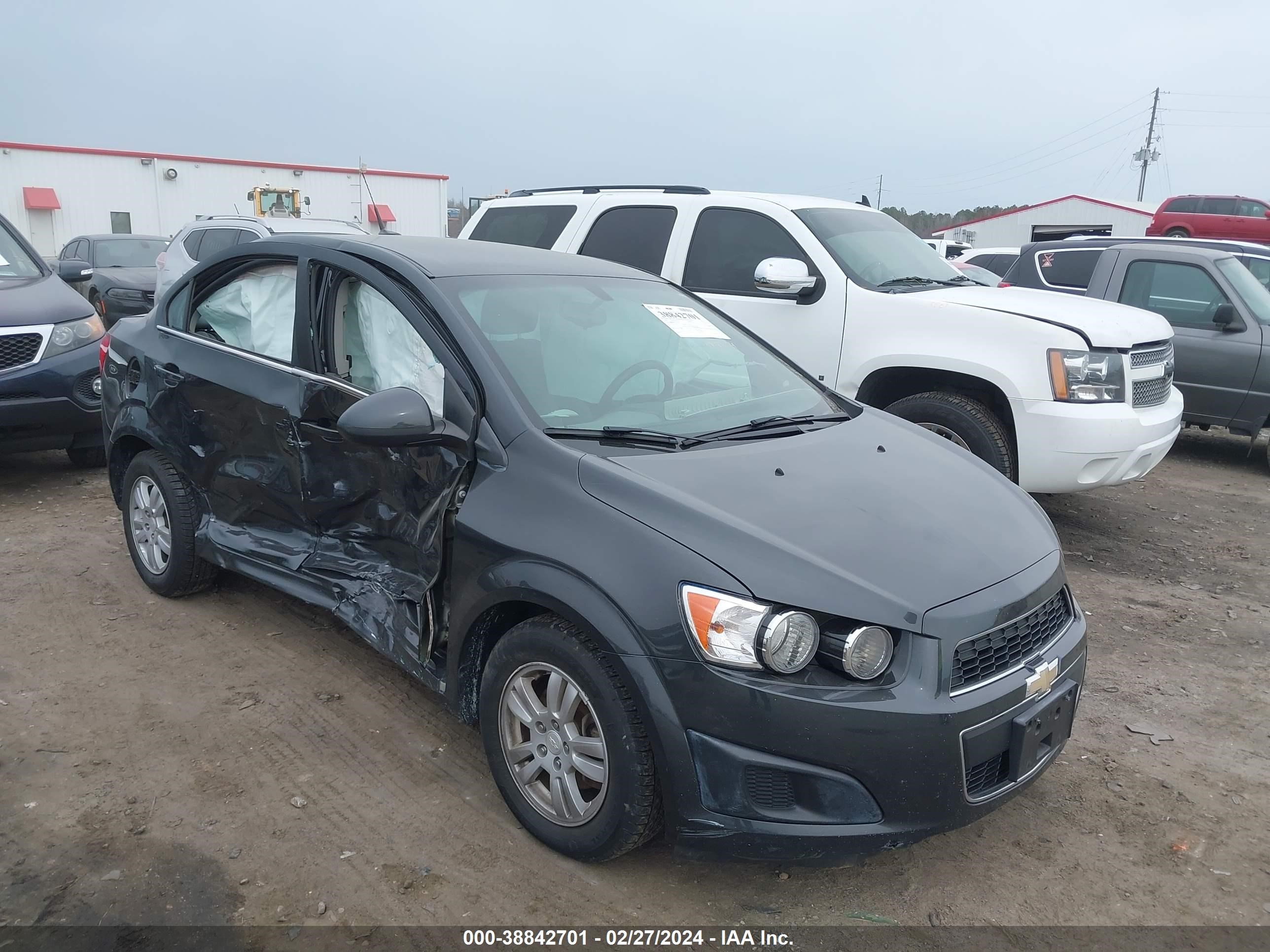 CHEVROLET SONIC 2014 1g1jc5sh7e4142477