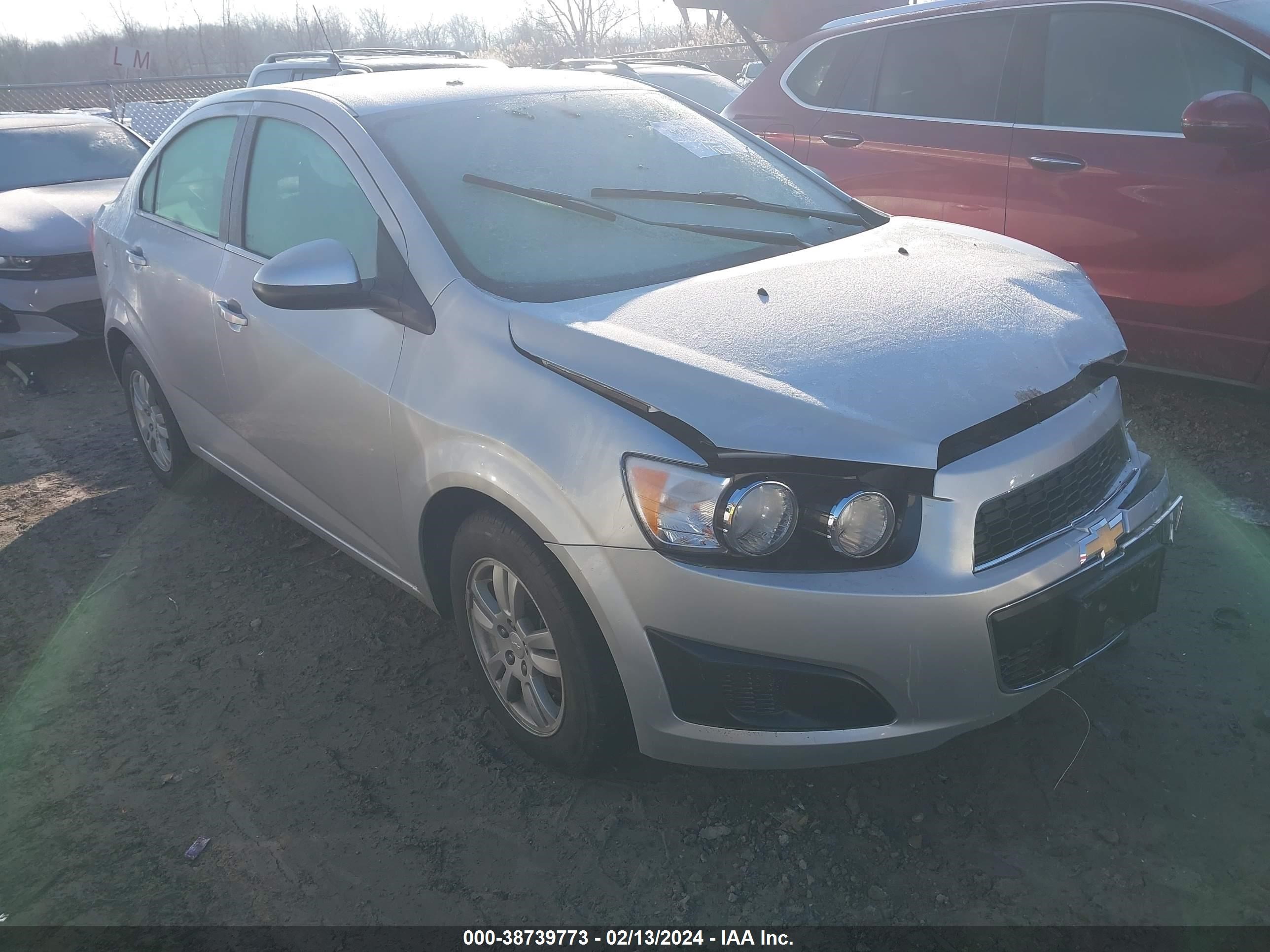 CHEVROLET SONIC 2015 1g1jc5sh7f4164996