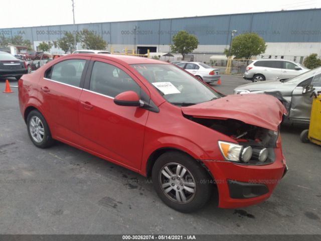 CHEVROLET SONIC 2012 1g1jc5sh8c4124910