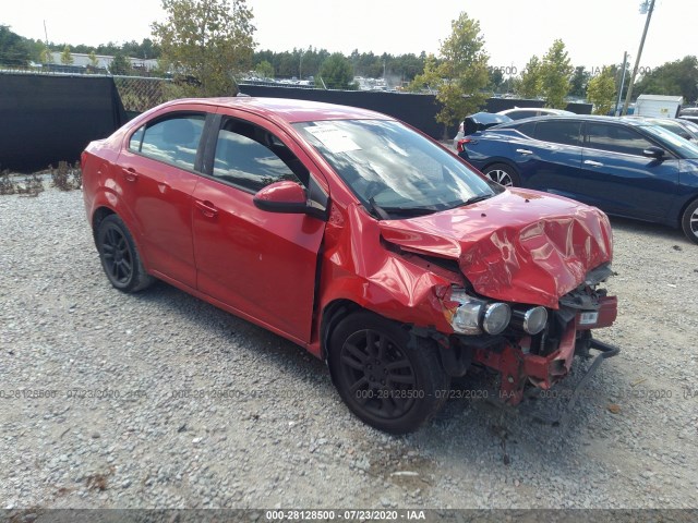 CHEVROLET SONIC 2013 1g1jc5sh8d4137576