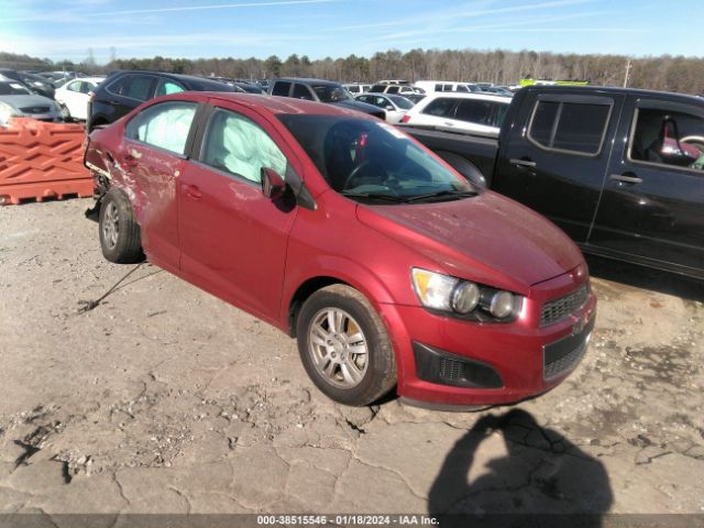 CHEVROLET SONIC 2013 1g1jc5sh8d4239086