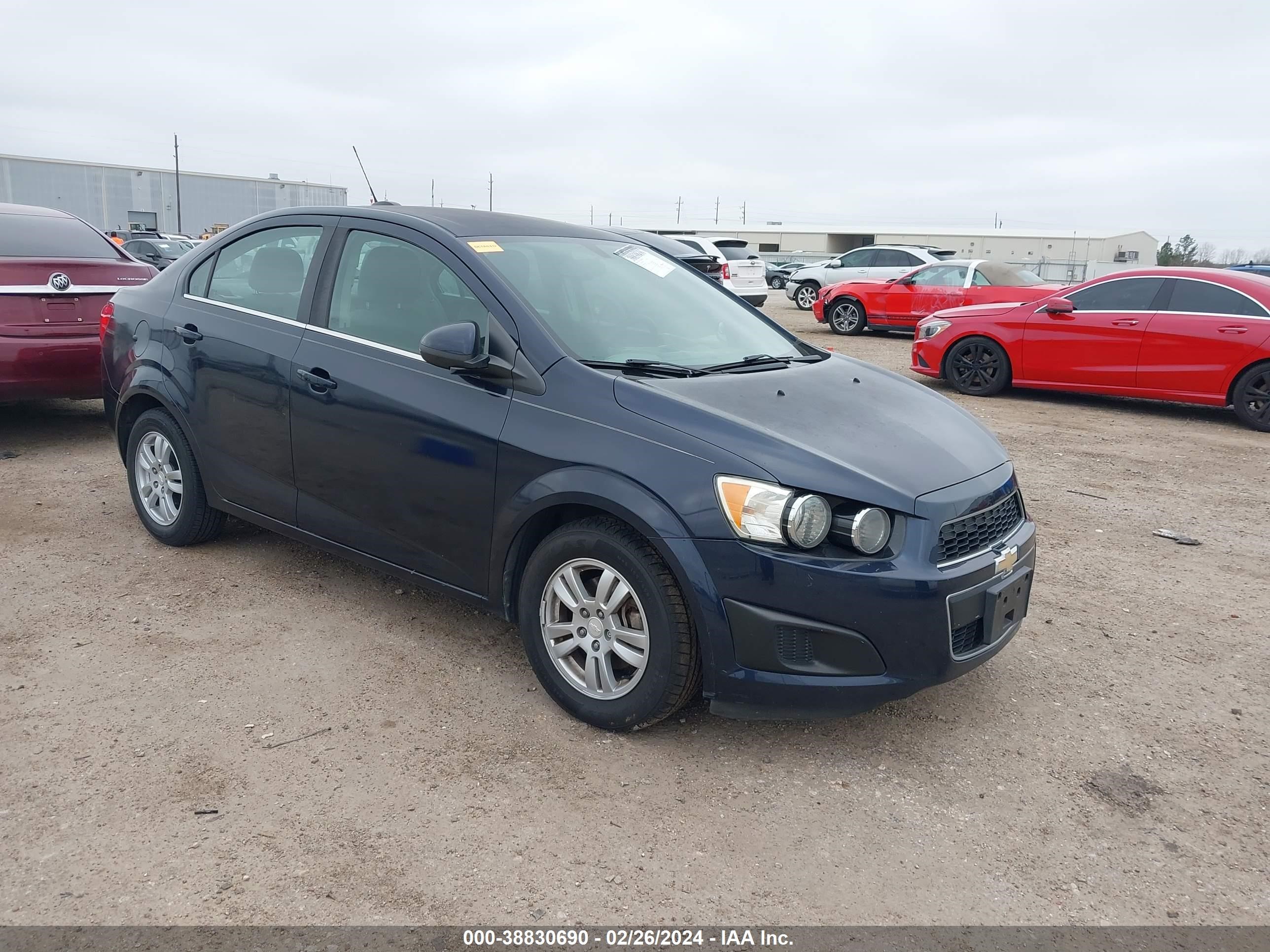 CHEVROLET SONIC 2015 1g1jc5sh8f4155871