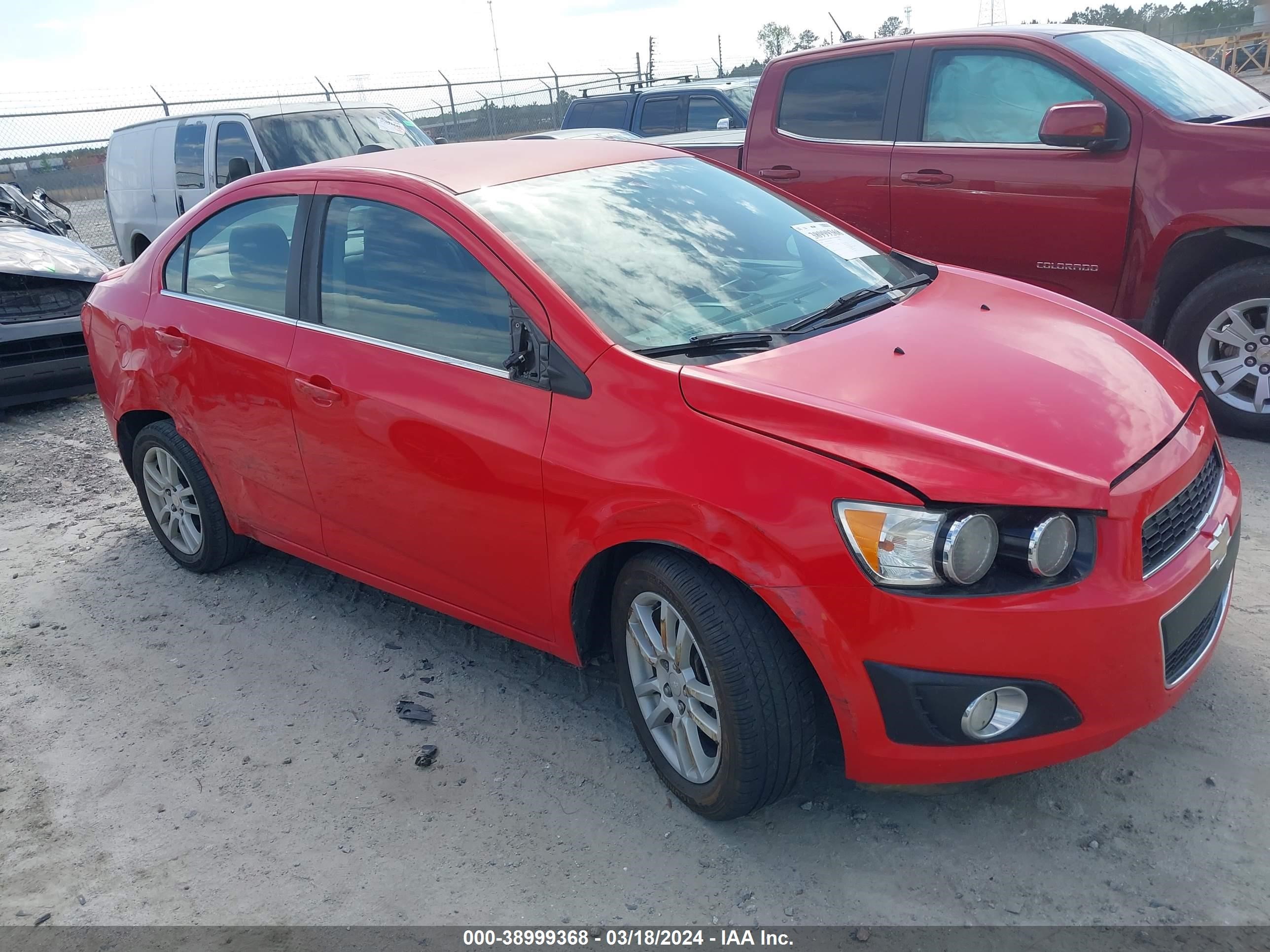 CHEVROLET SONIC 2016 1g1jc5sh8g4103190