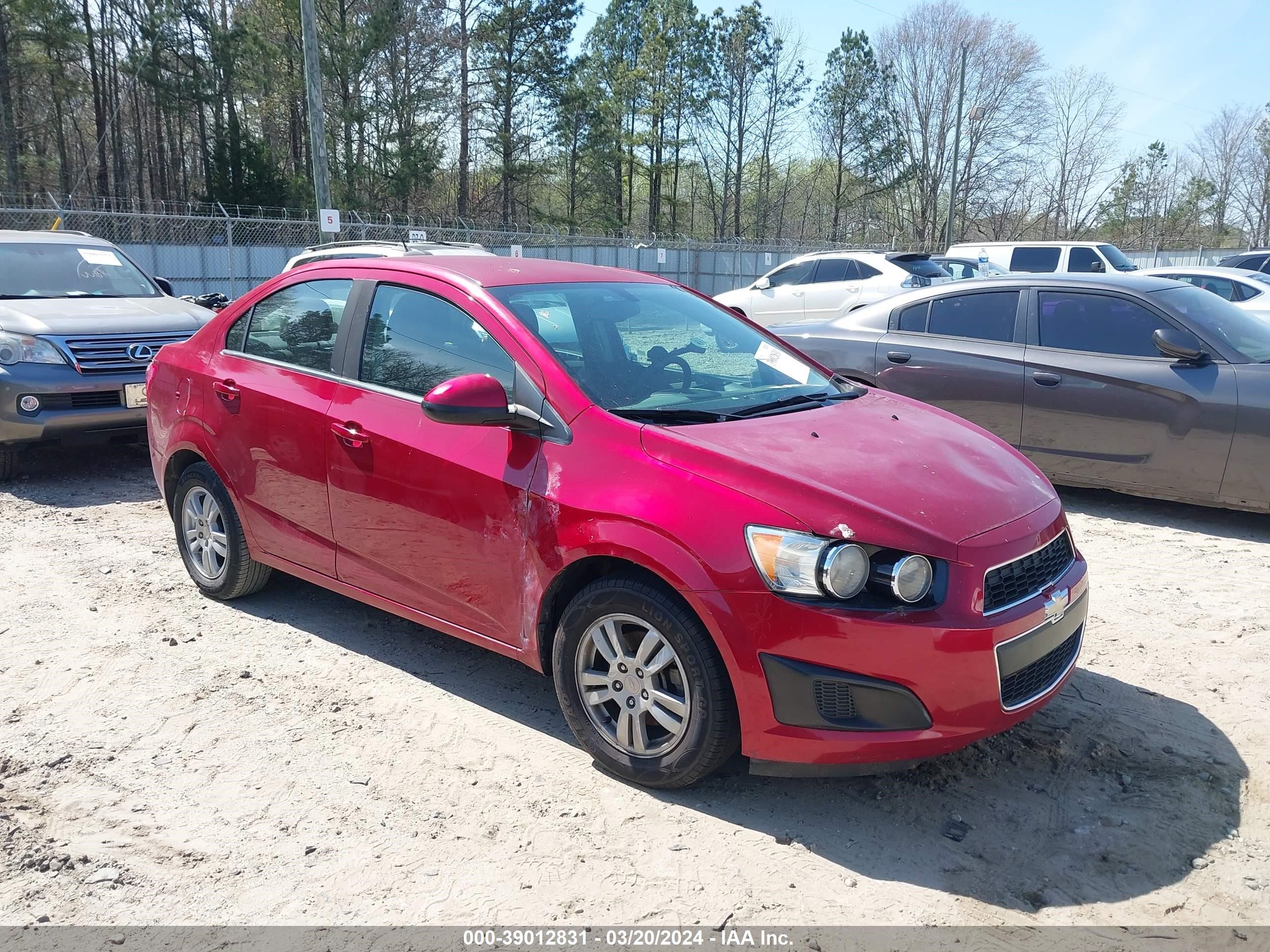 CHEVROLET SONIC 2016 1g1jc5sh8g4142104