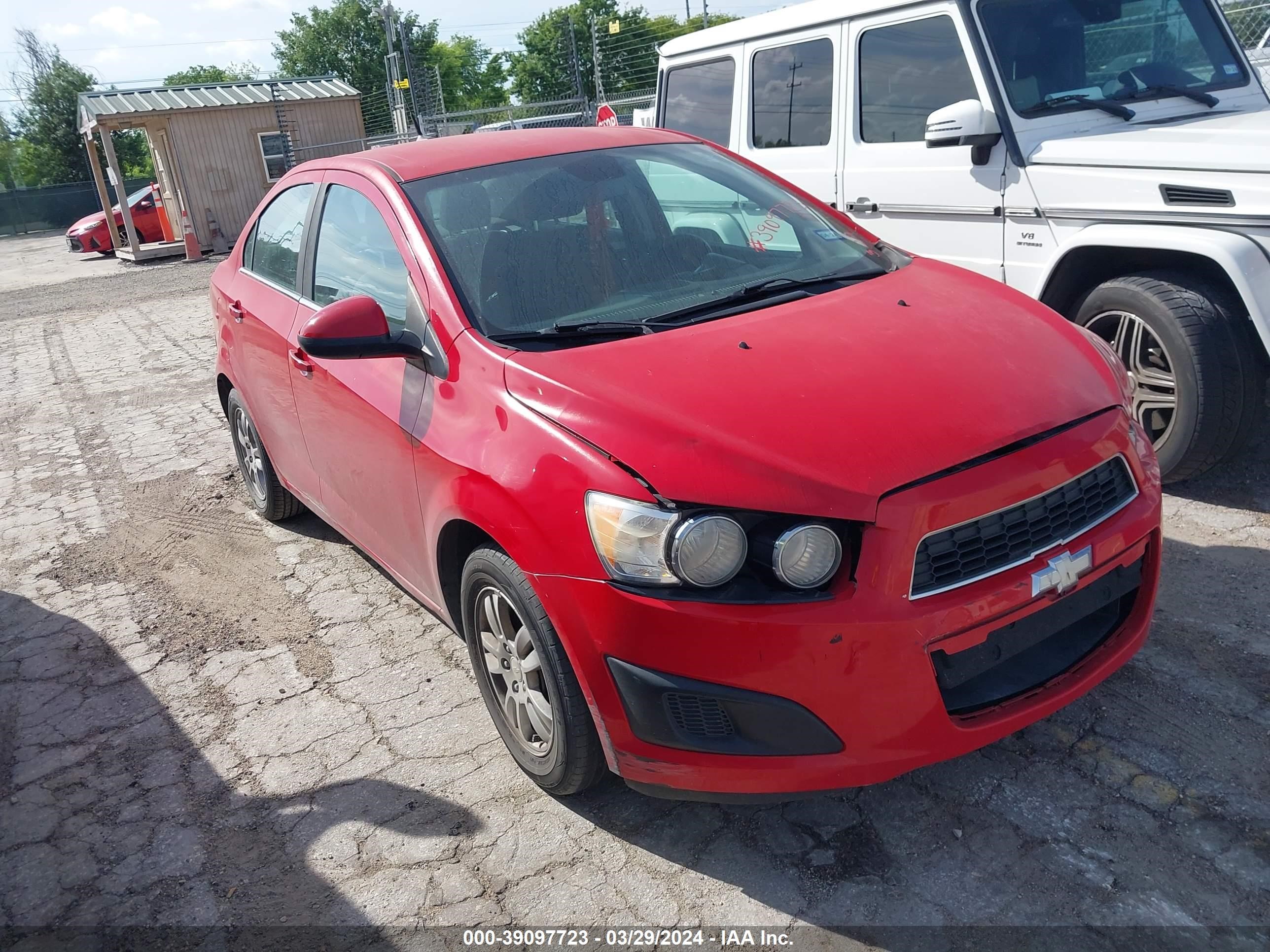 CHEVROLET SONIC 2013 1g1jc5sh9d4157240