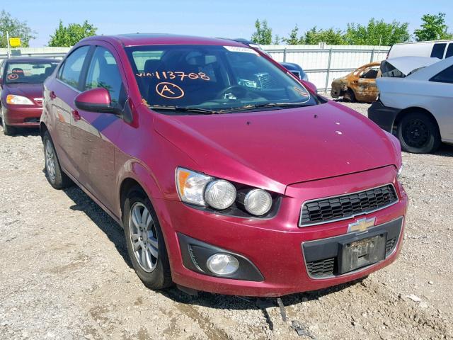 CHEVROLET SONIC LT 2014 1g1jc5sh9e4113708