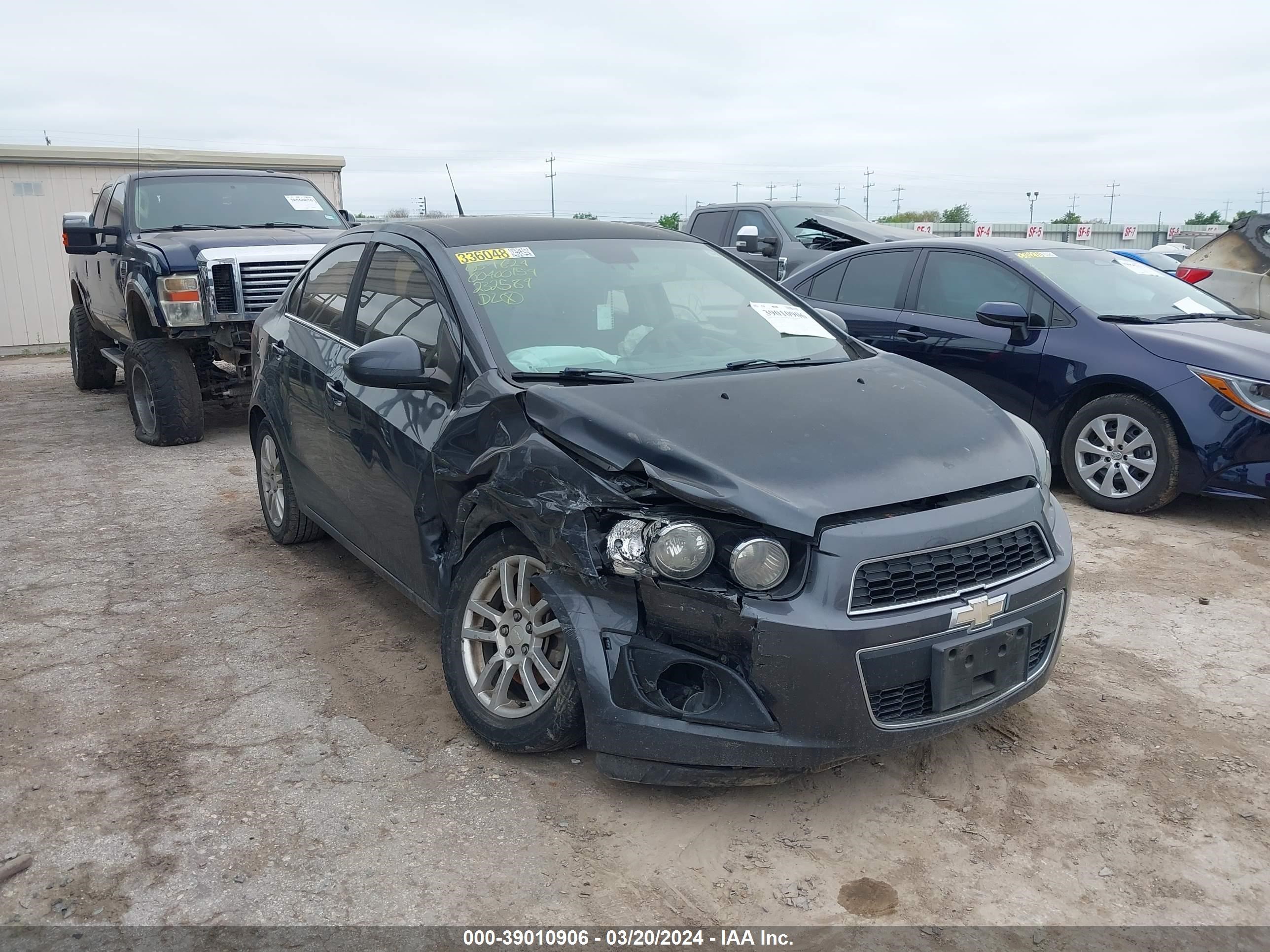 CHEVROLET SONIC LT 2013 1g1jc5shxd4232589