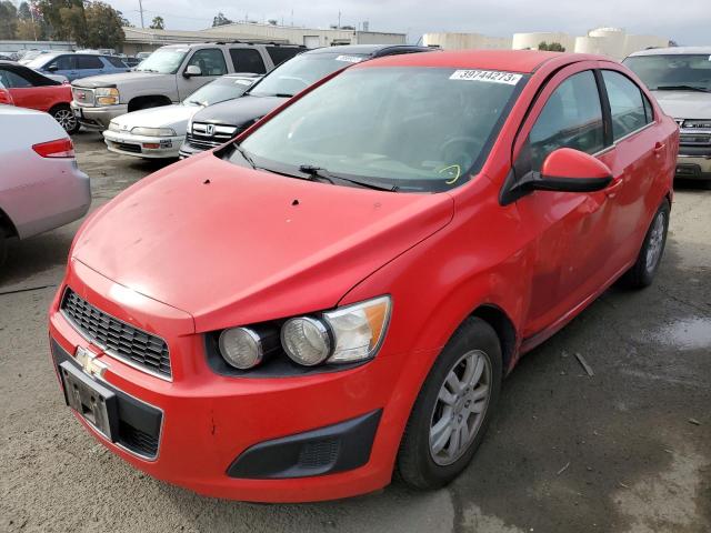 CHEVROLET SONIC LT 2014 1g1jc5shxe4107433