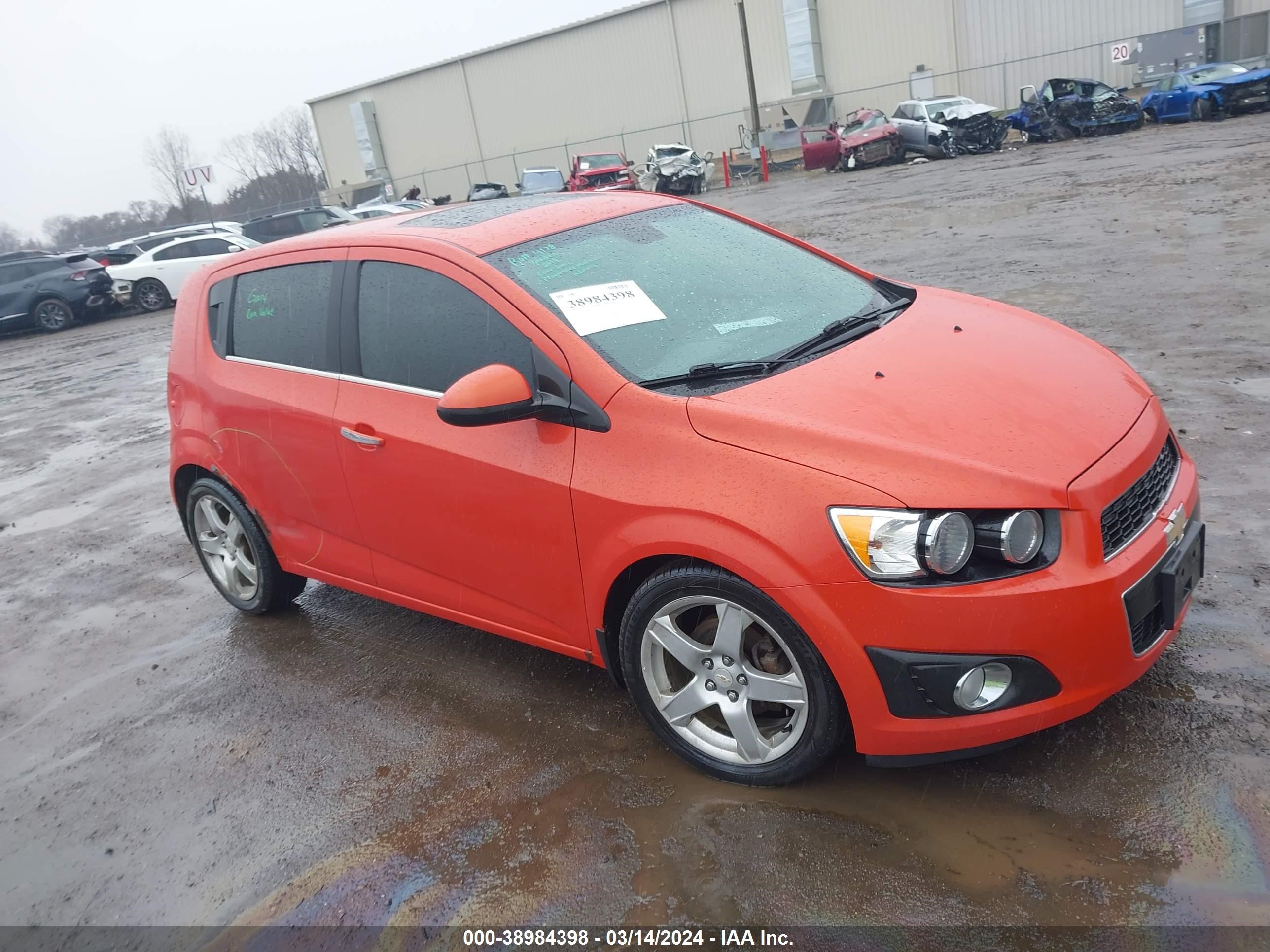 CHEVROLET SONIC 2012 1g1jc6eh6c4131601