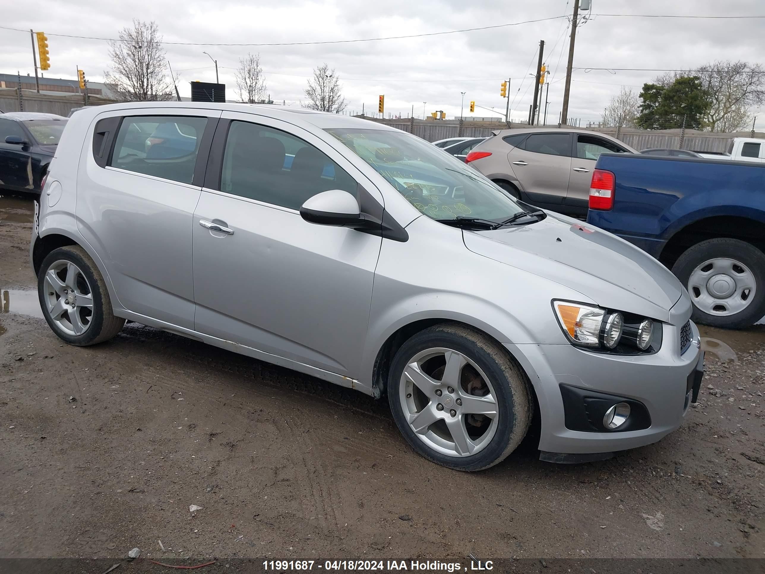 CHEVROLET SONIC 2014 1g1jc6eh9e4227175