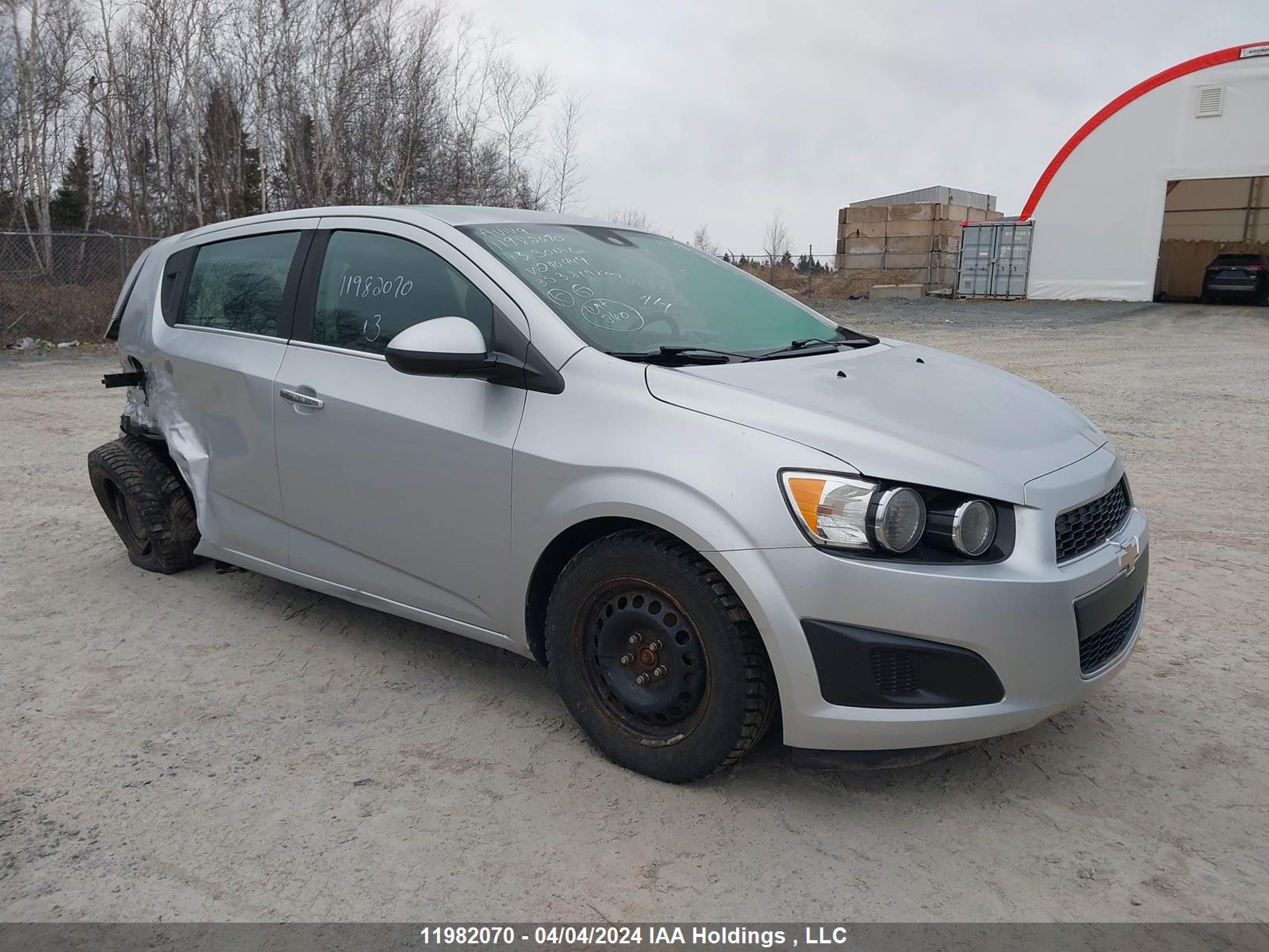 CHEVROLET SONIC 2013 1g1jc6ehxd4240449