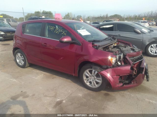 CHEVROLET SONIC 2014 1g1jc6sb0e4111069