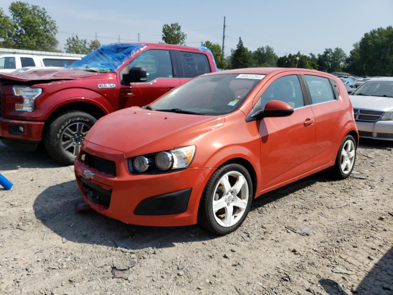 CHEVROLET SONIC 2013 1g1jc6sb1d4160604