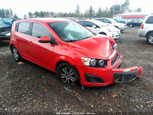 CHEVROLET SONIC 2013 1g1jc6sb3d4109184