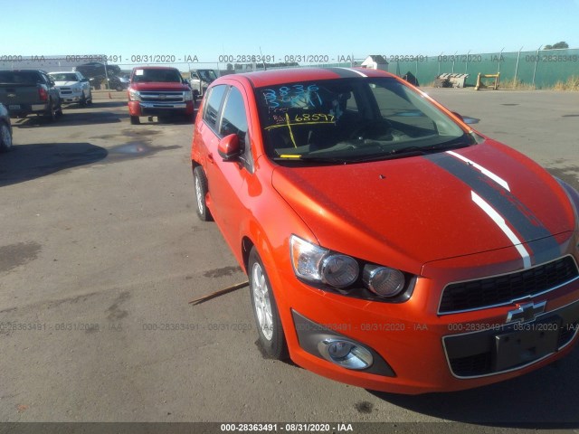 CHEVROLET SONIC 2013 1g1jc6sb3d4142086