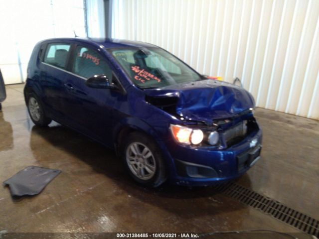 CHEVROLET SONIC 2013 1g1jc6sb3d4151564