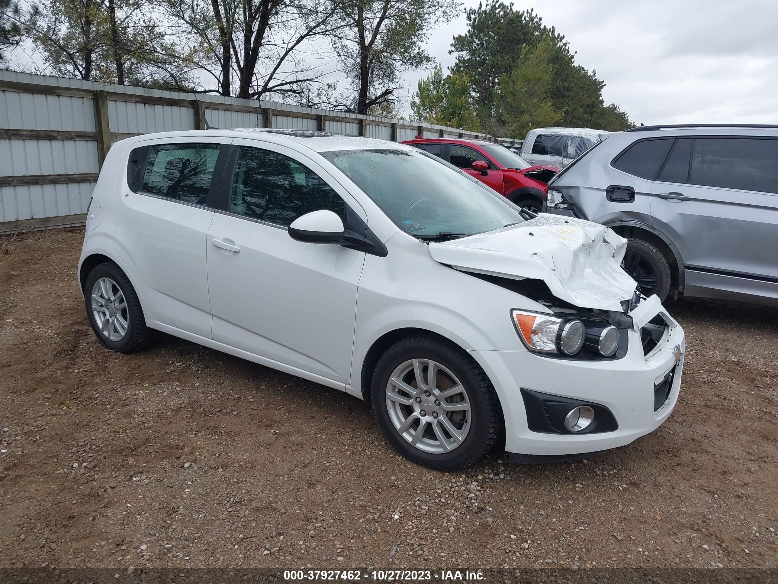 CHEVROLET SONIC 2014 1g1jc6sb3e4148536