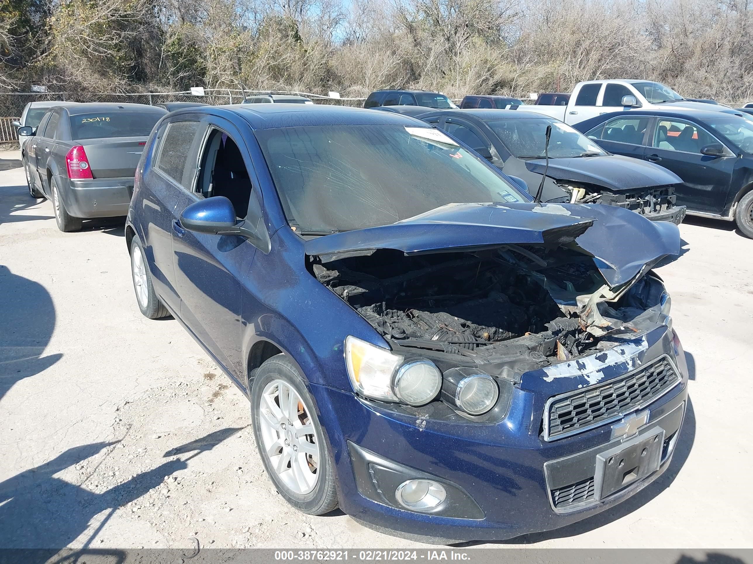 CHEVROLET SONIC 2014 1g1jc6sb3e4197753