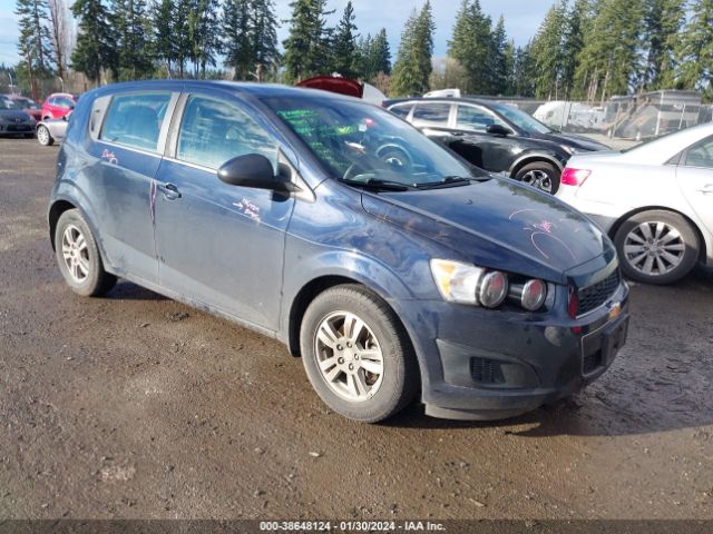 CHEVROLET SONIC 2015 1g1jc6sb3f4150370