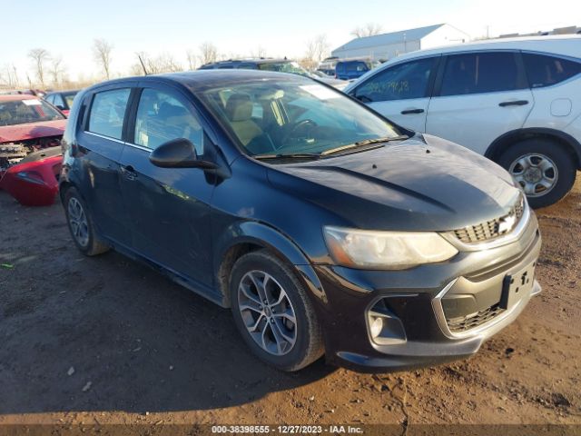 CHEVROLET SONIC 2017 1g1jc6sb3h4101916