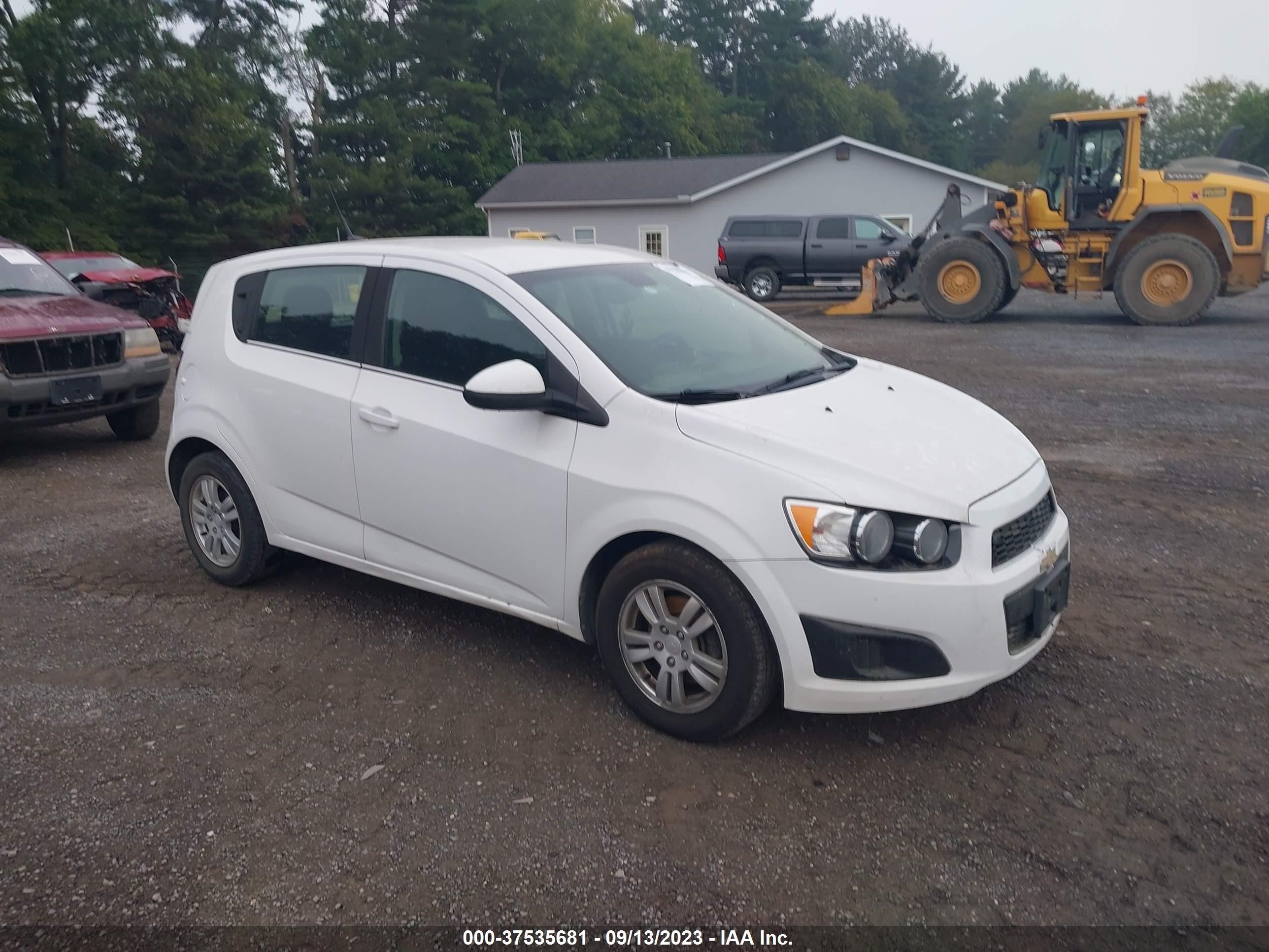 CHEVROLET SONIC 2013 1g1jc6sb5d4192620