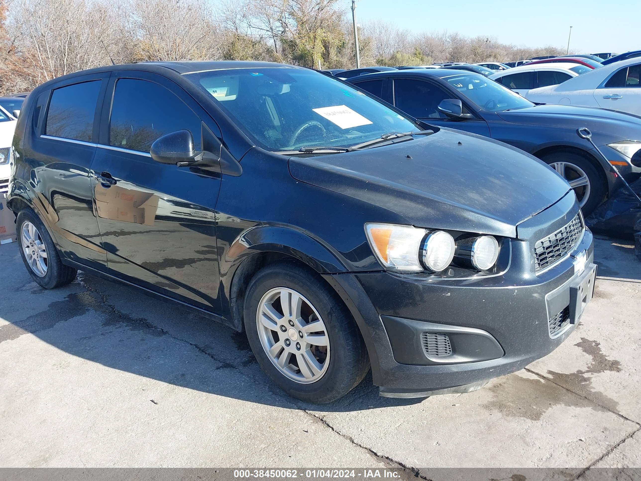 CHEVROLET SONIC 2013 1g1jc6sb7d4199505