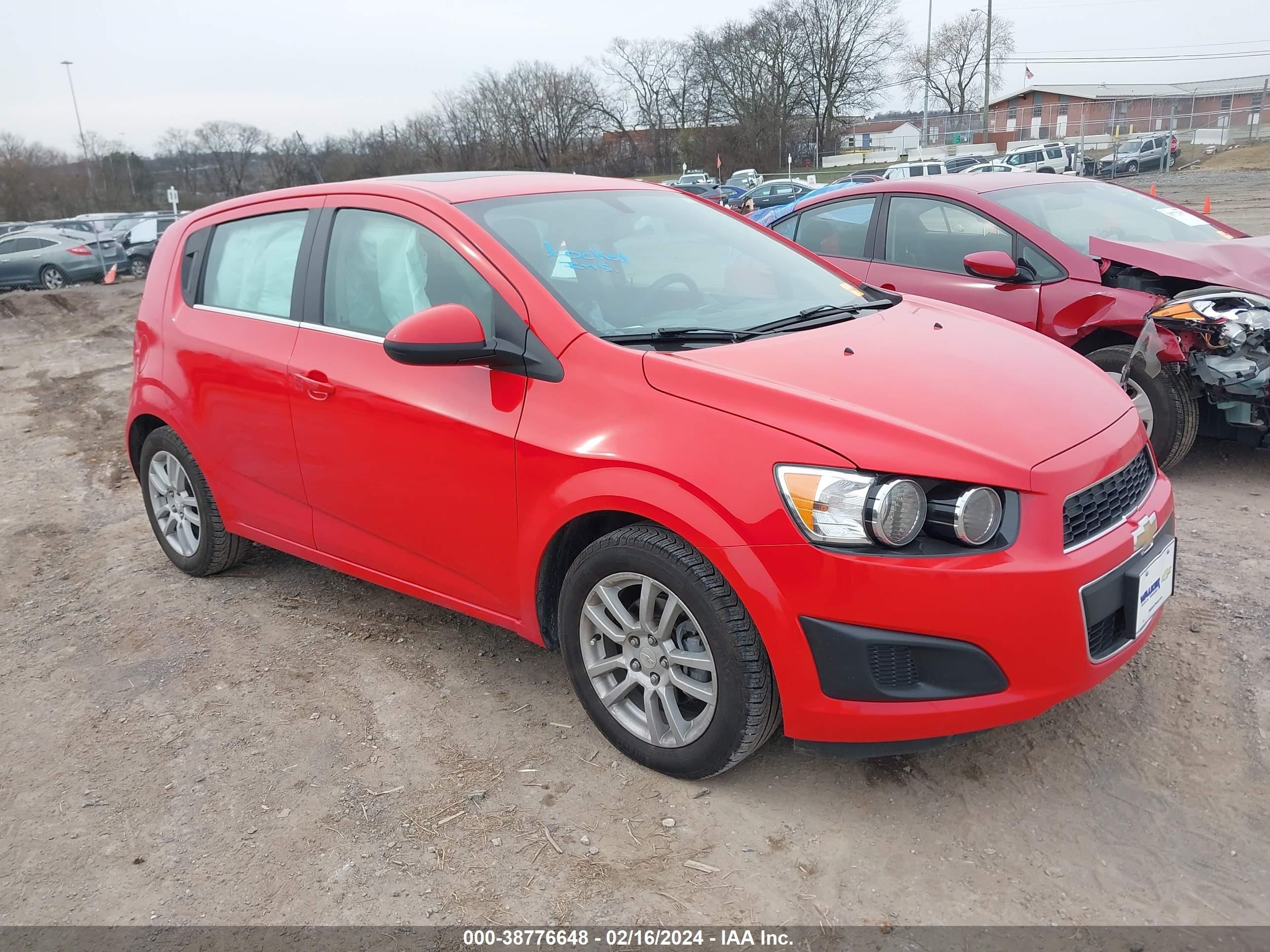 CHEVROLET SONIC 2014 1g1jc6sb7e4228597