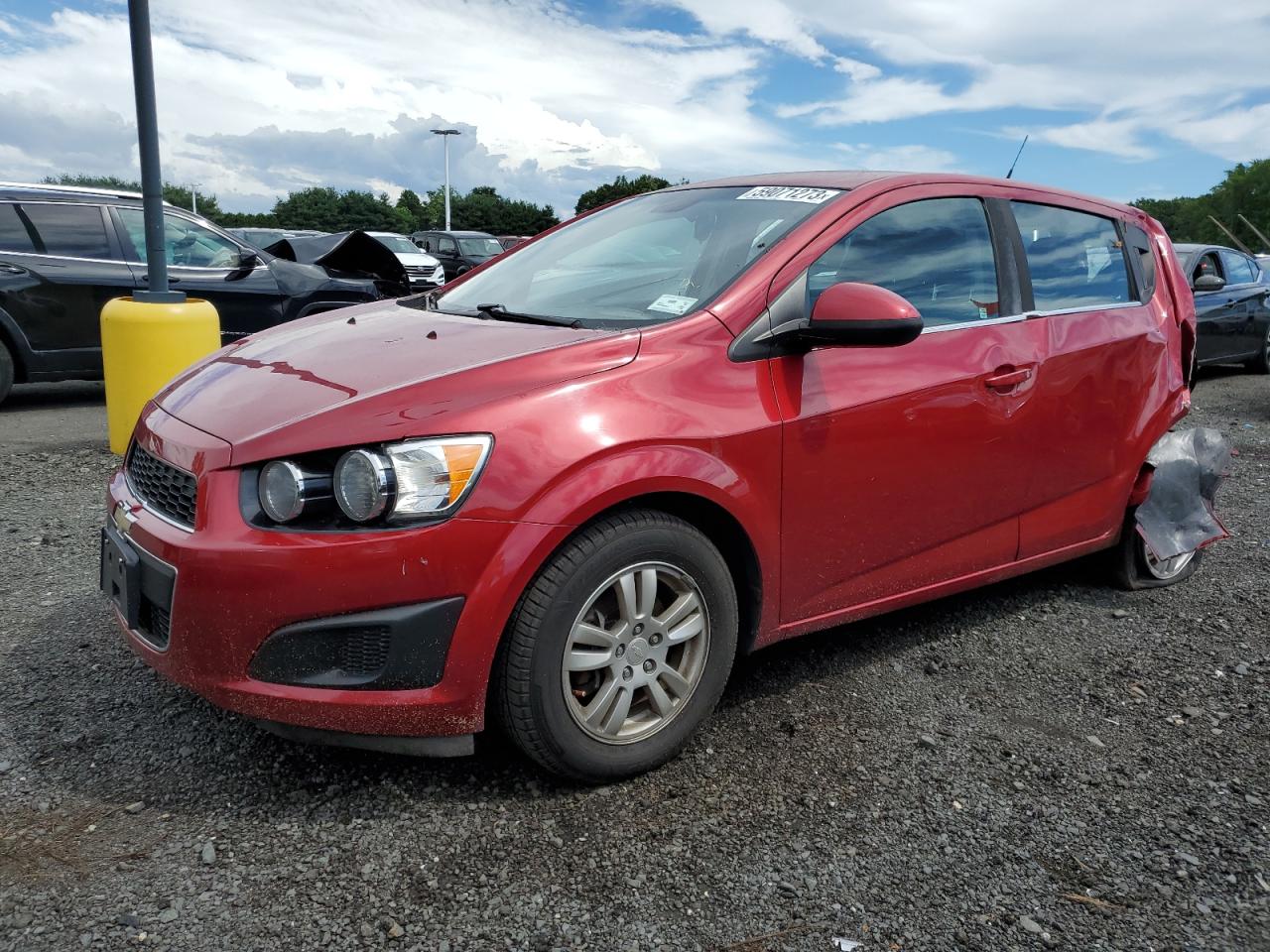 CHEVROLET SONIC 2013 1g1jc6sb8d4123579