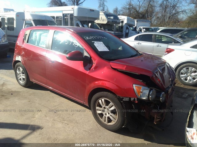 CHEVROLET SONIC 2013 1g1jc6sb9d4201836