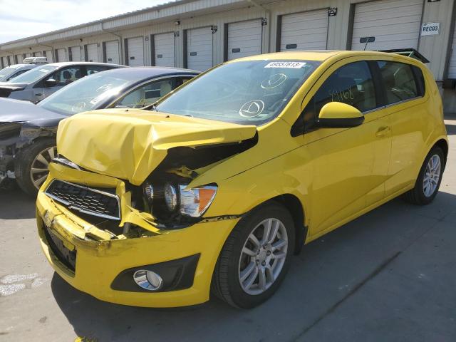 CHEVROLET SONIC LT 2016 1g1jc6sb9g4116242